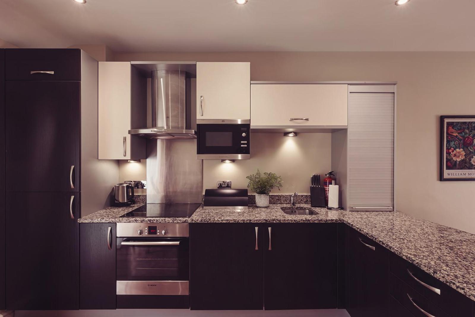 Longlands Inn & Cottages Carnforth Ngoại thất bức ảnh A modern kitchen